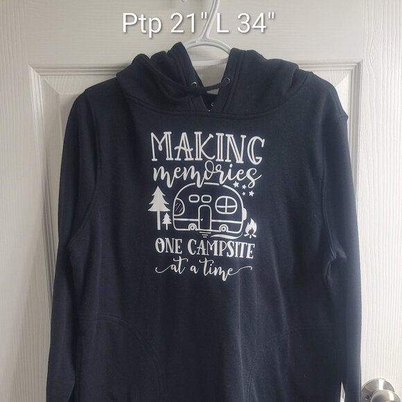 Sweaters - #390 George Making Memories One Campsite At A Time Sweater sz M